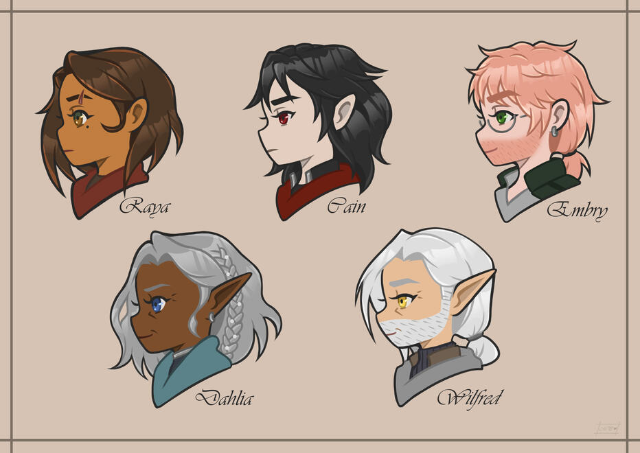 Original - D&amp;D Chibi Characters